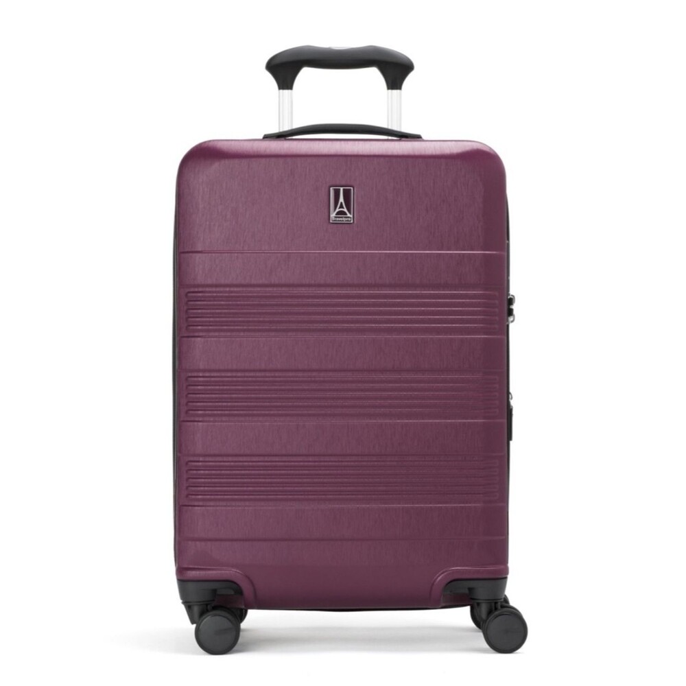 Travelpro Walkabout 7 Hardside Carry-On Spinner - Expandable Purple Luggage Plum